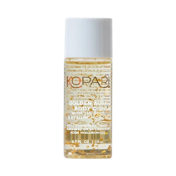 Kopari Other - Kopari Travel Size Golden Aura Body Oil 24K Gold & Hyaluronic Acid 0.7oz X 4 New